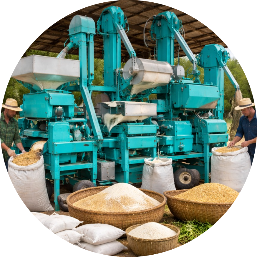 Rice Mill Machine